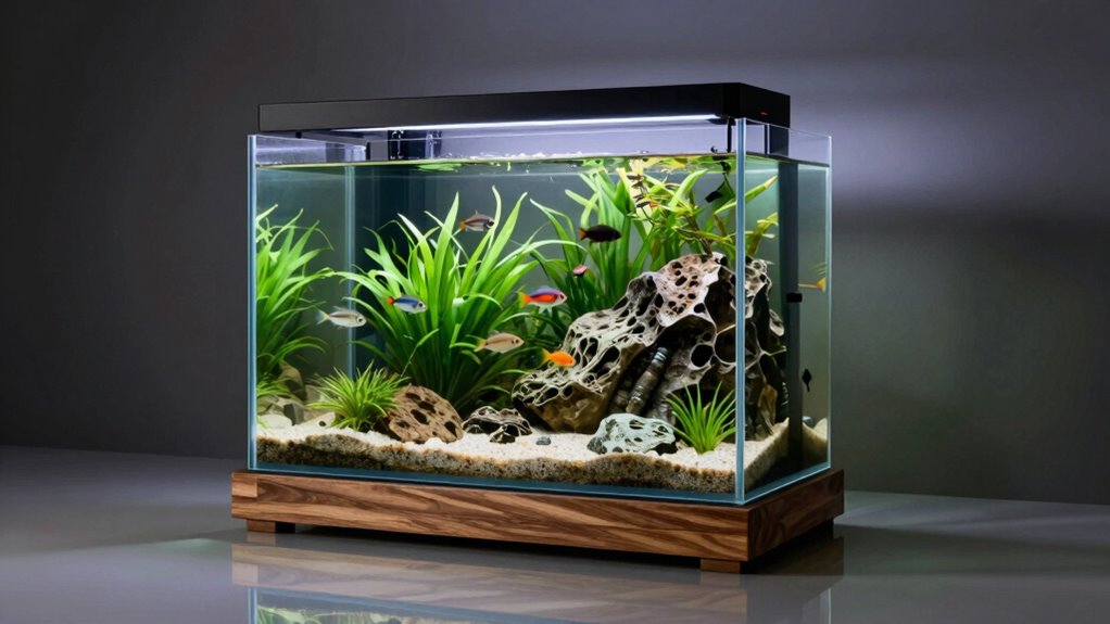 aquarium size and quality