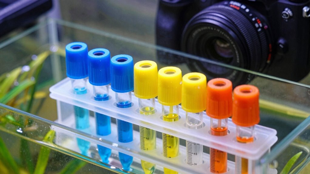 aquarium water parameter management