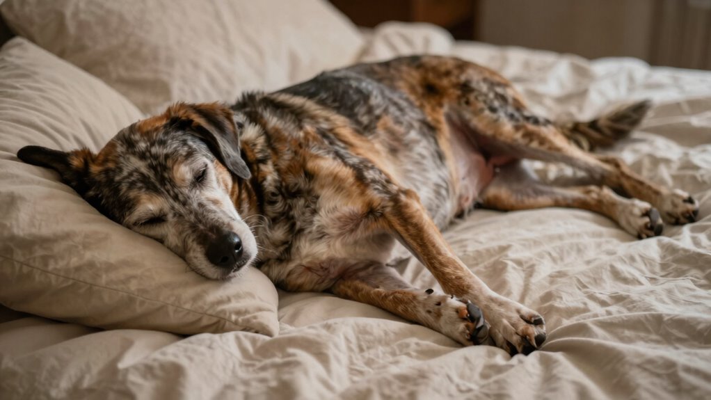 arthritis alters dog rest