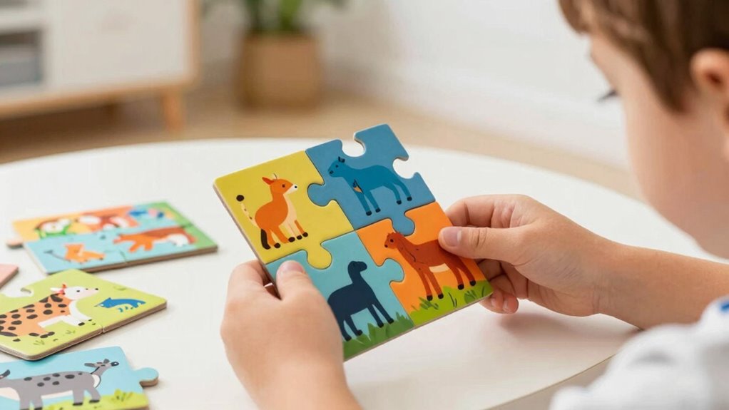 assess puzzle size and material