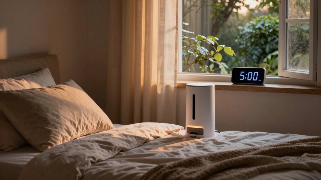 auto feeder reinforces sleep rhythms