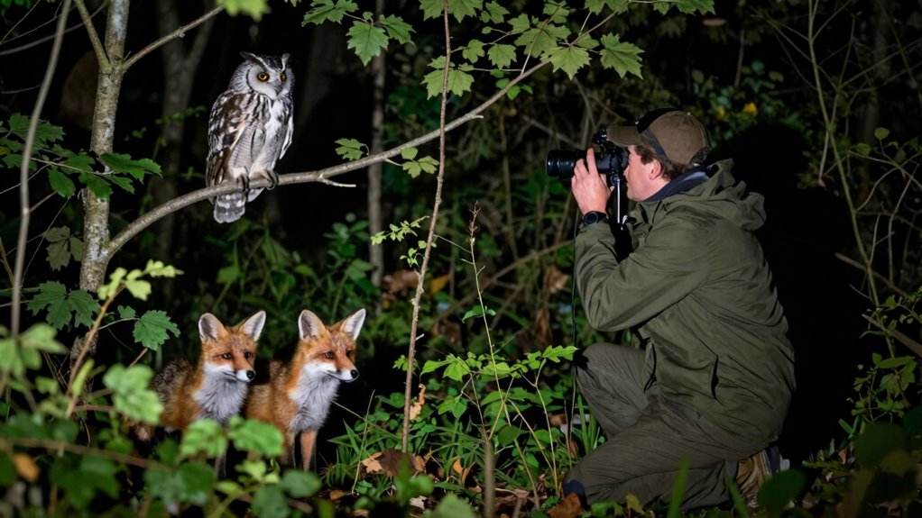 avoid disturbing nocturnal wildlife