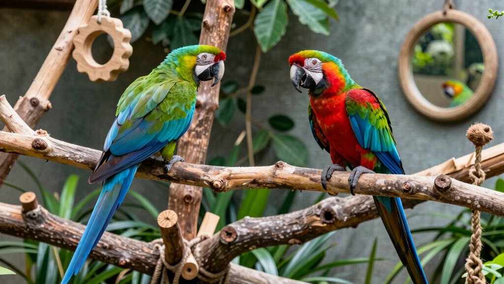 birds scream due to boredom