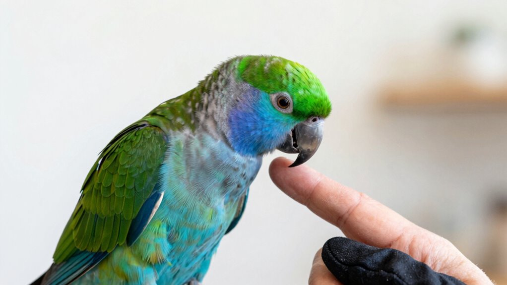birds show trust through relaxed behaviors