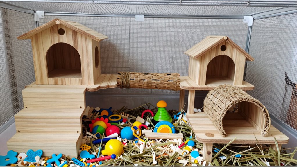 cage upgrade reduces stress