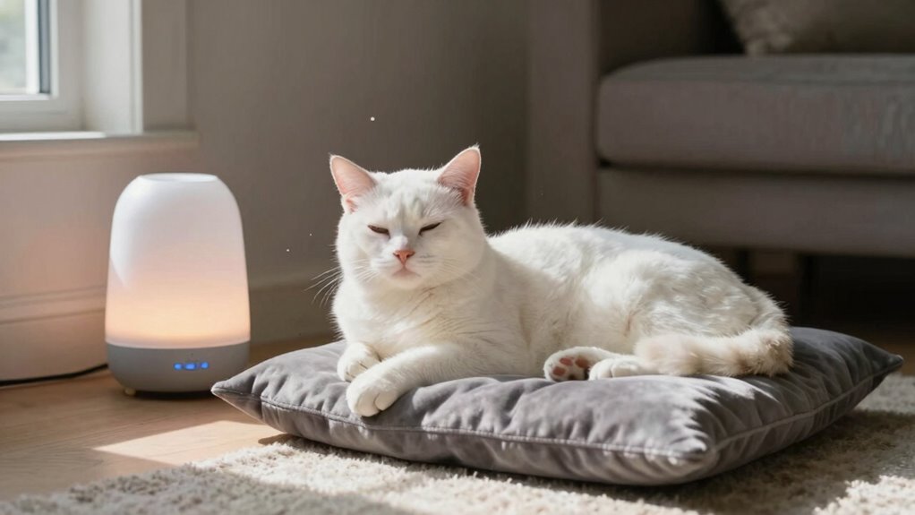 calm cats with pheromone diffusers
