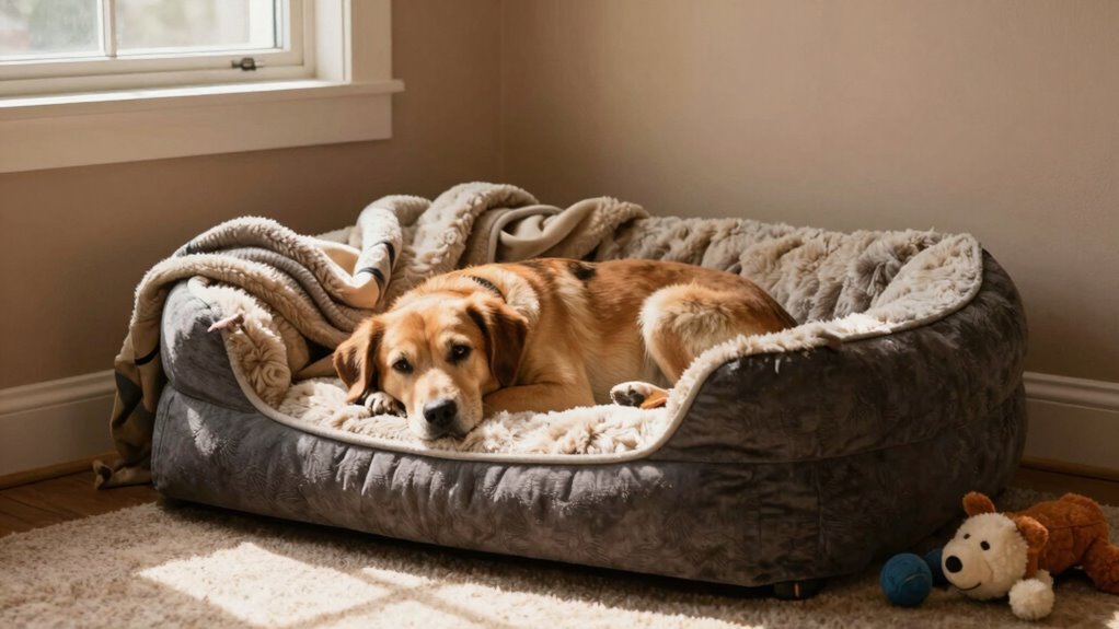 calm cozy retreat space