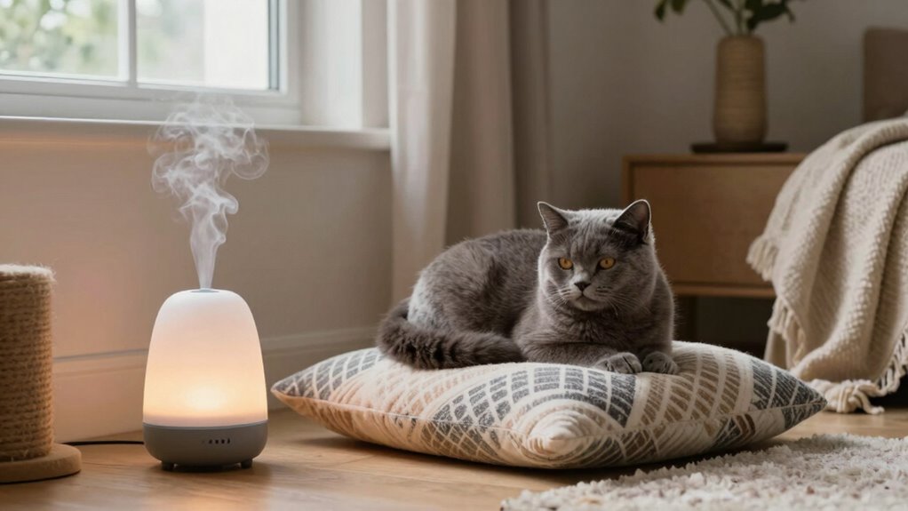 calming techniques for anxious cats