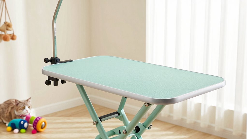 cat grooming table essentials