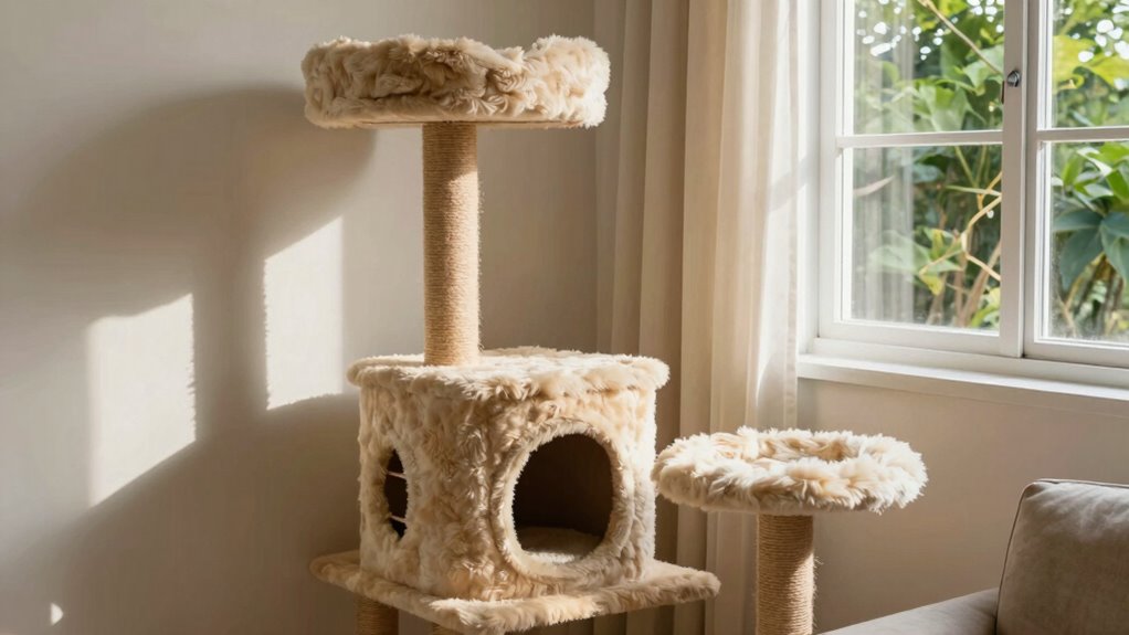 cats climbing and scratching instincts