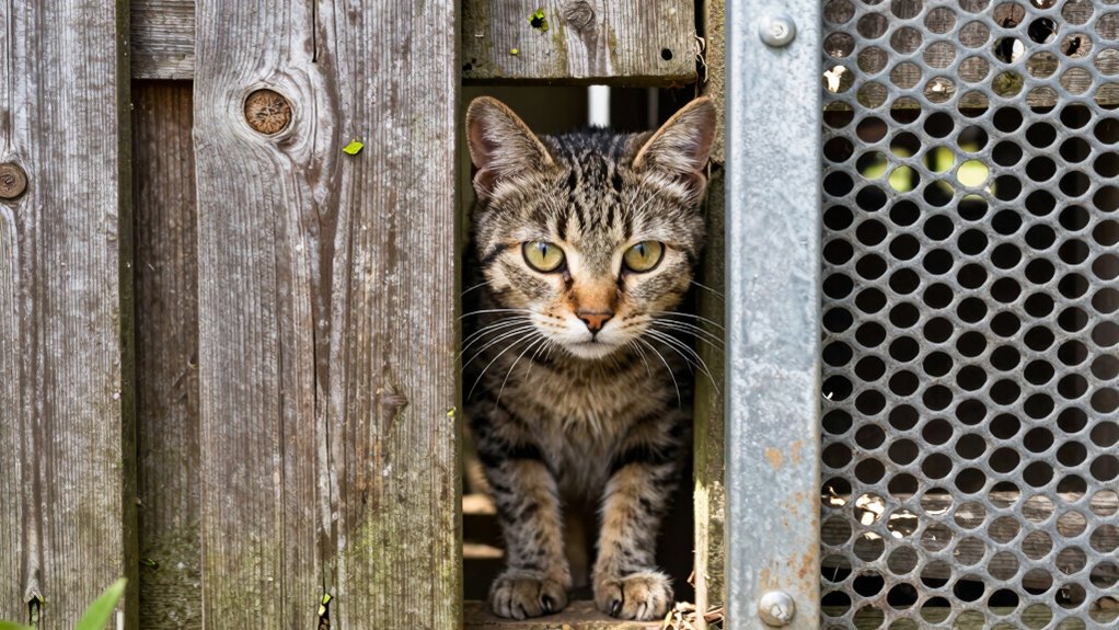 cats test enclosure boundaries