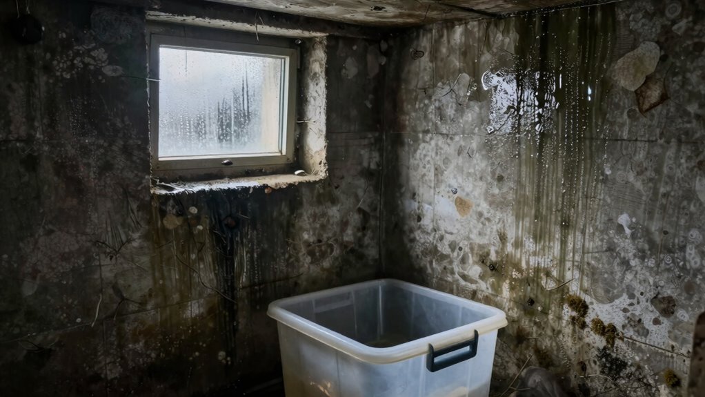 check basement humidity signs