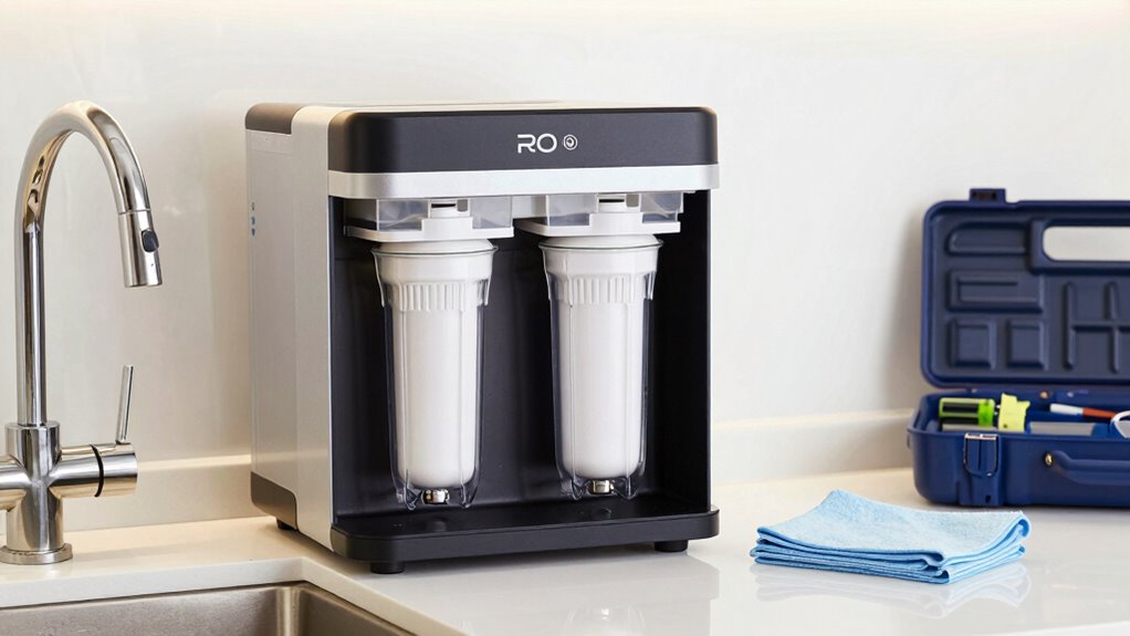 check filters and system alerts