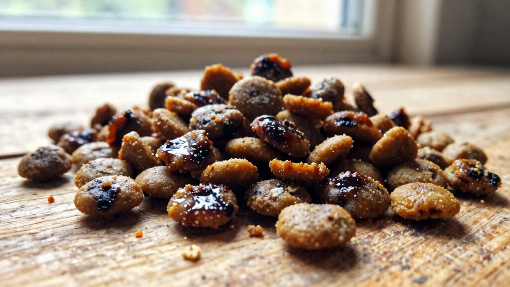 check kibble smell and appearance