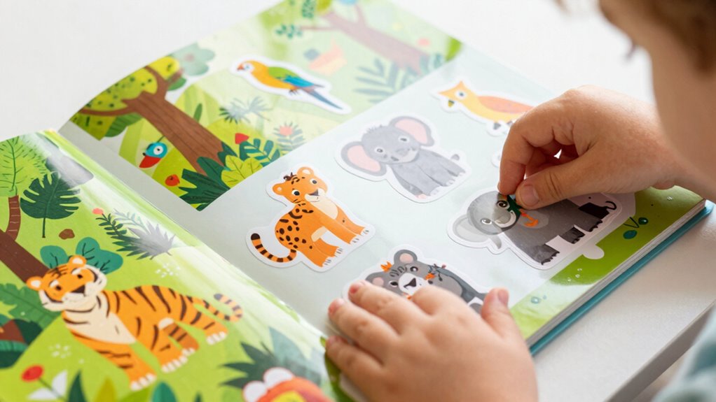 choose engaging durable animal stickers