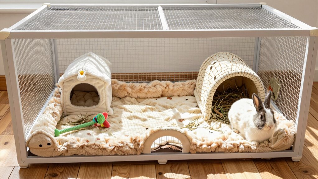 choose spacious safe enclosure