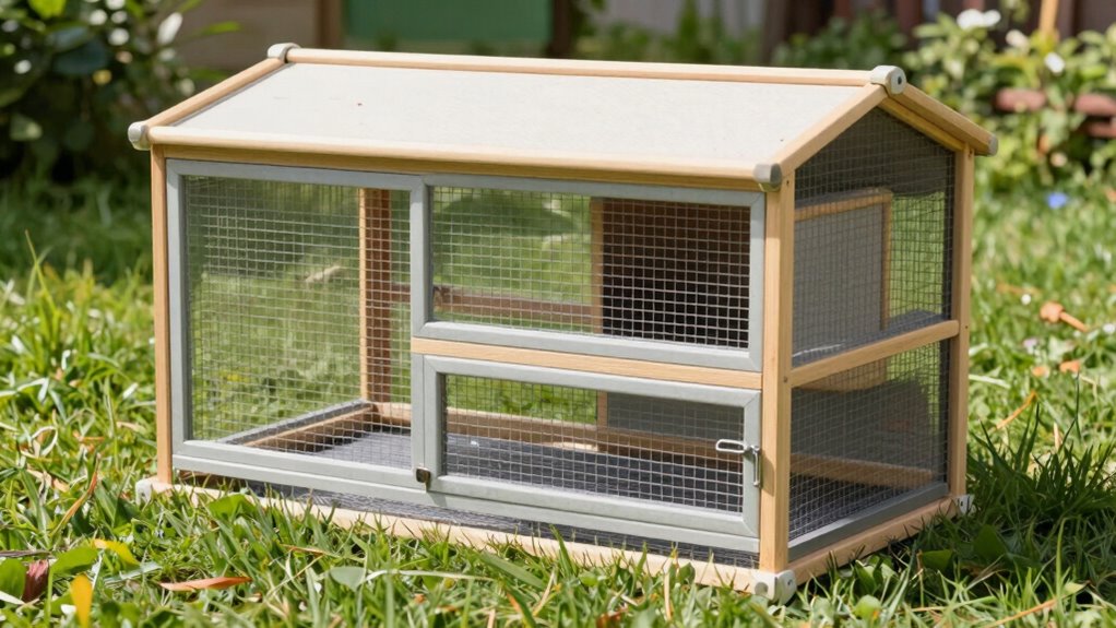 choosing safe rabbit enclosure