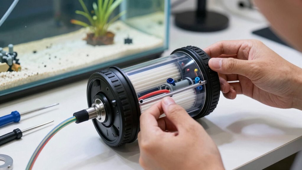 clean rinse reassemble restart