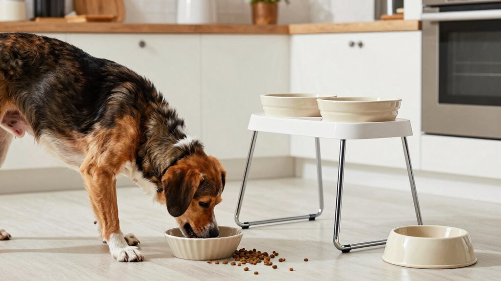 cleaner pet eating area