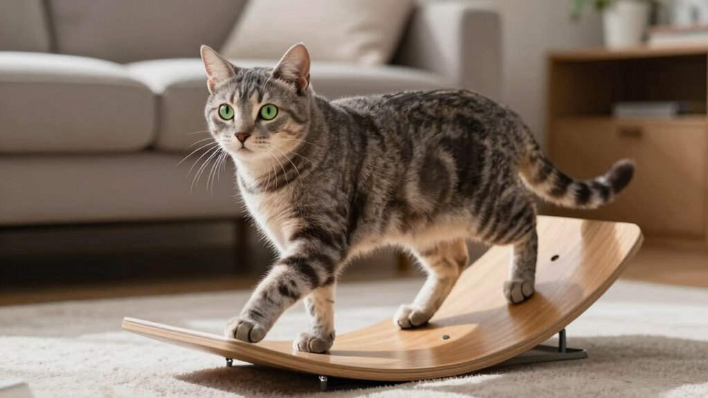 consistent engaging feline exercise