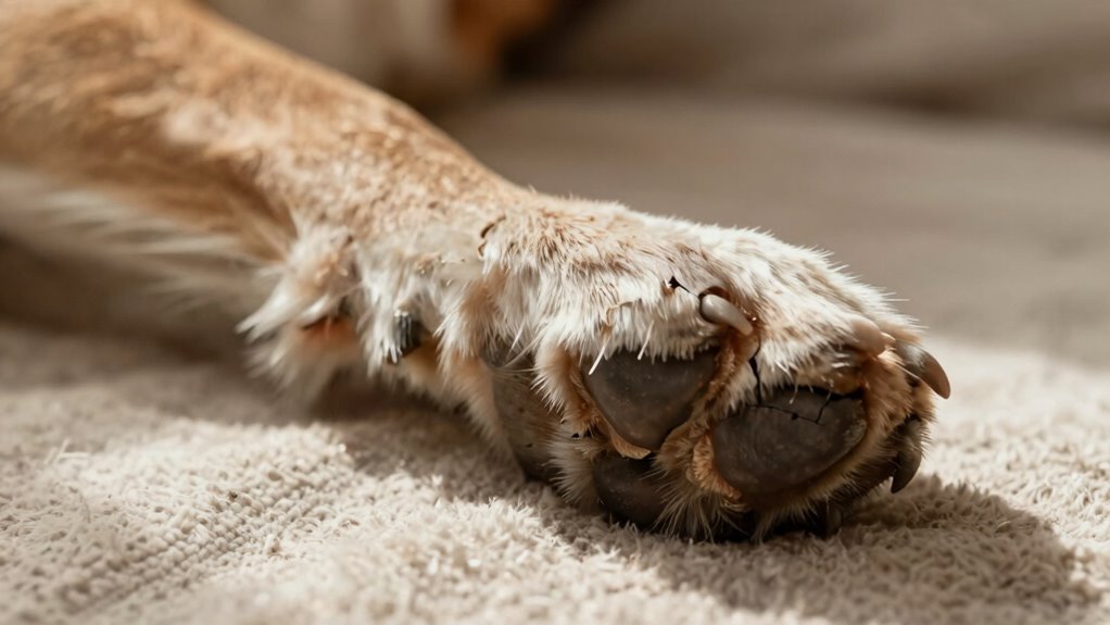 consistent paw care routine