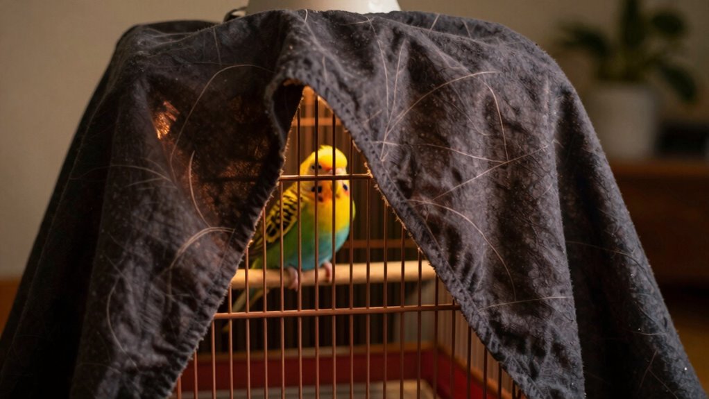 covering cage can cause stress
