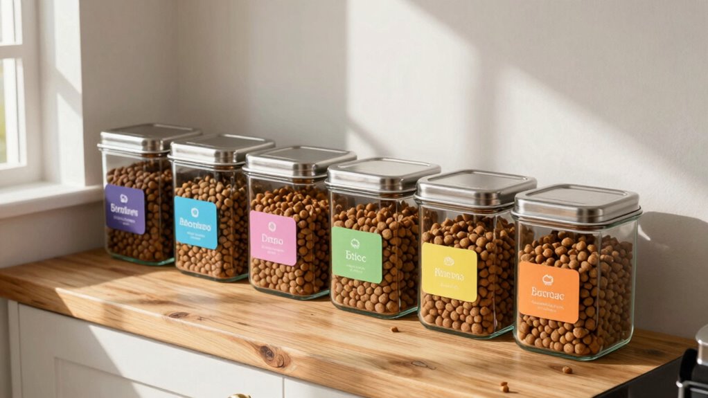 creative diy cat food storage