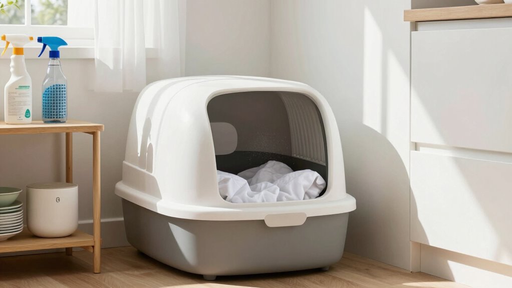 daily litter box maintenance