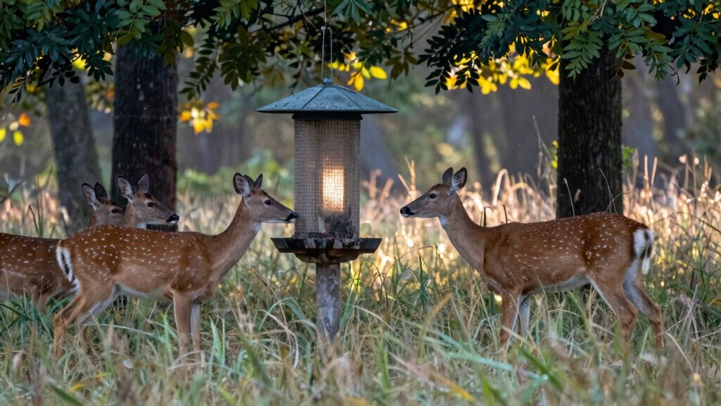 deer rely on feeders