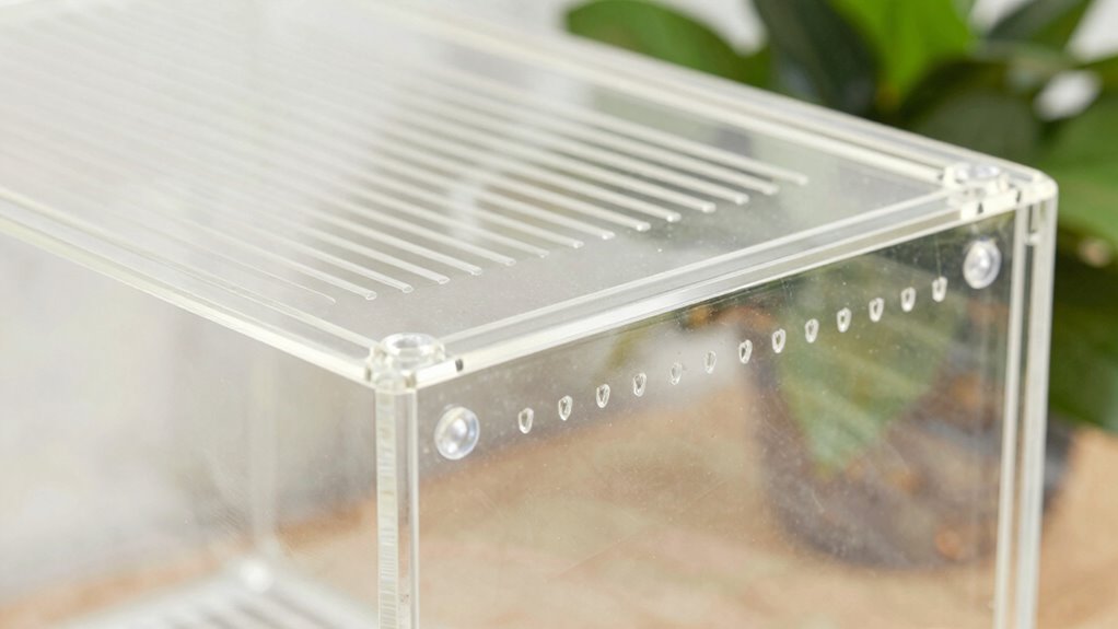 diy acrylic cage ventilation