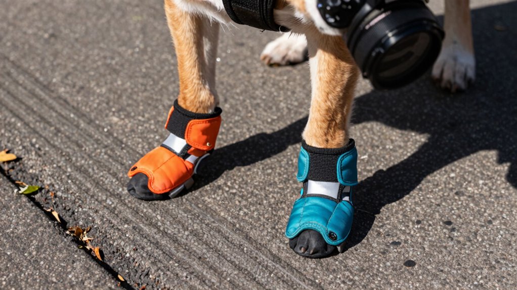 dog overheating and paw injuries