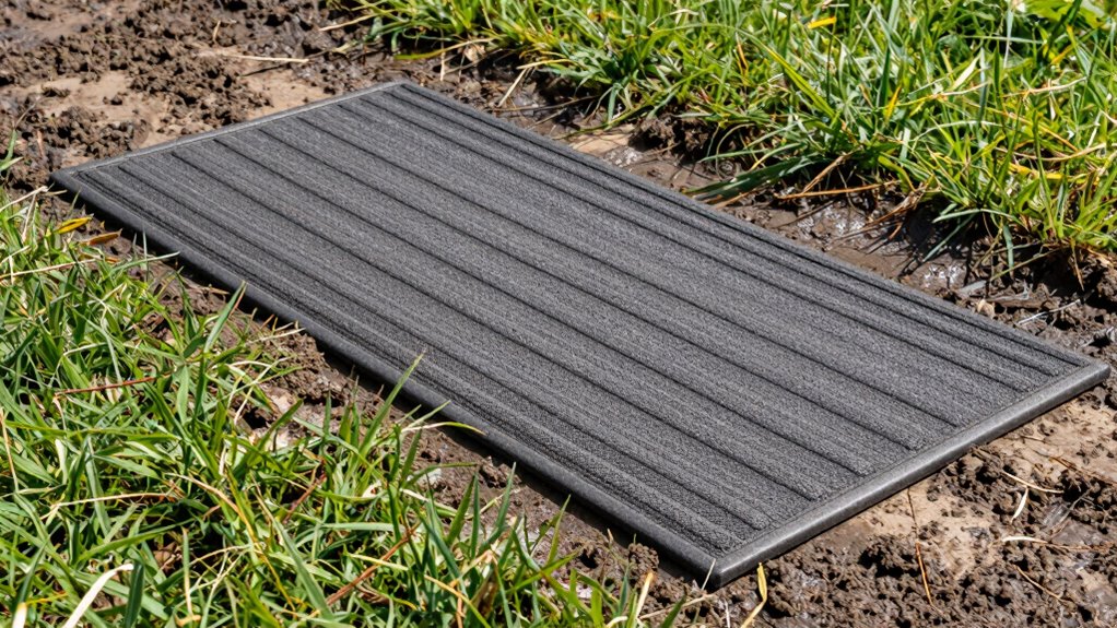 durable mud control mat