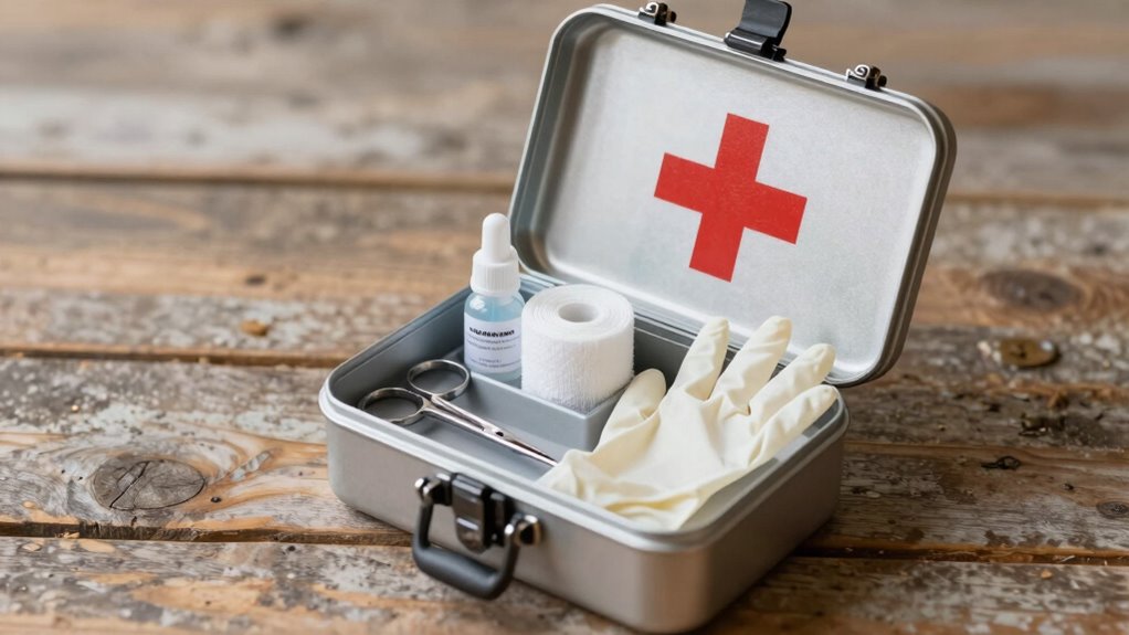 durable organized emergency container