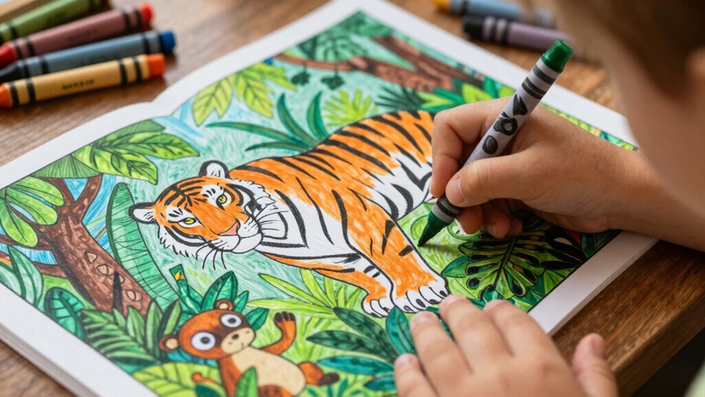 educational animal coloring activities
