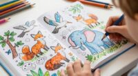 educational animal coloring books