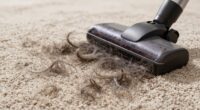 effective thick carpet hair removal