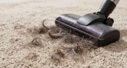 effective thick carpet hair removal