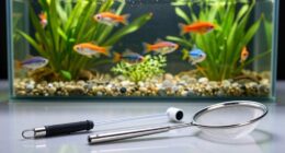 efficient fish tank cleaning