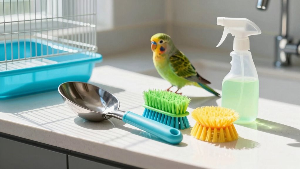 efficient hygienic bird care