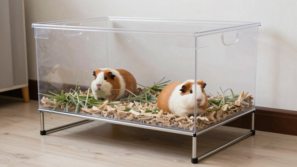 elevated ventilated cage environment