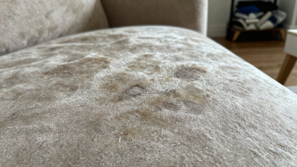 embedded pet hair odors