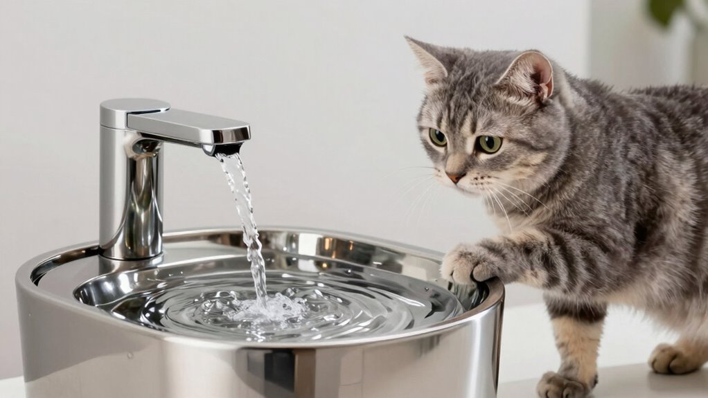 encourages cats to hydrate