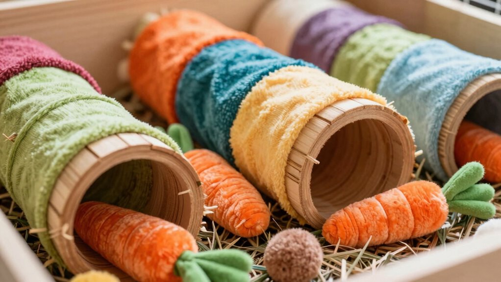 engaging varied rabbit toys
