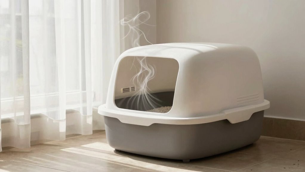 enhance cat litter ventilation