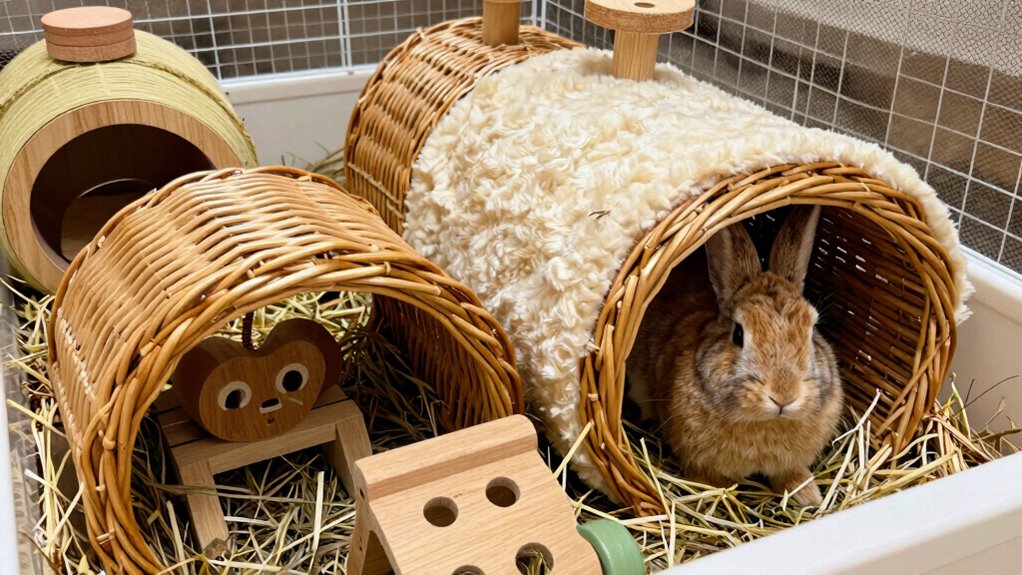 enrichment boosts rabbit well being