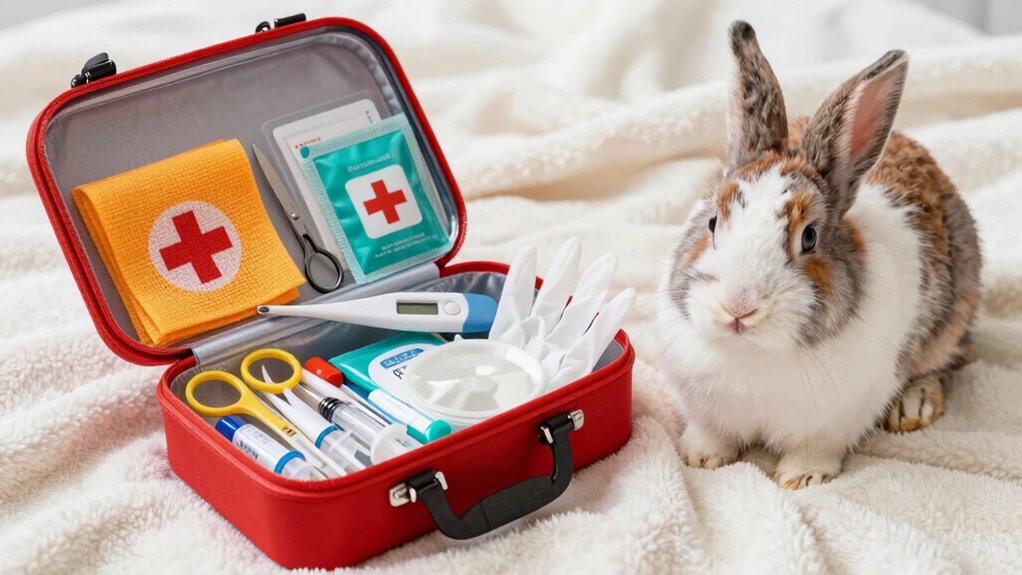 essential rabbit first aid supplies