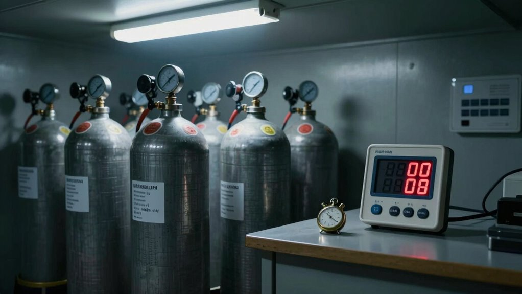 estimate oxygen supply duration