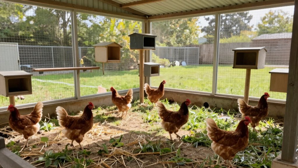 expand coop for hen comfort