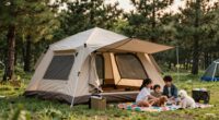 family dog camping tents