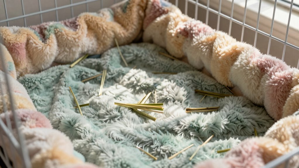 fleece bedding ventilation odor control